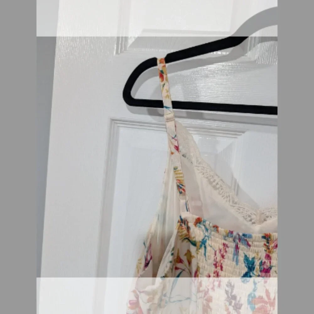 Torrid Carrie Floral Lace Inset Maxi Dress in Size 2 (18/20) - Picture 9 of 15